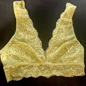 Adore Me Neon Yellow Bralette